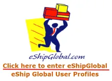 eShipGlobal Button View