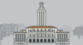 Animated gif of the UT Tower